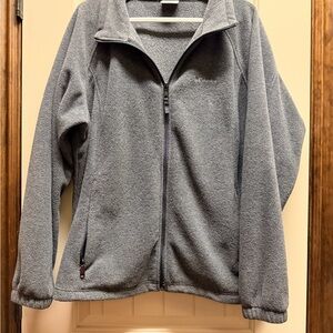 Columbia Charcoal Full-Zip Fleece Jacket